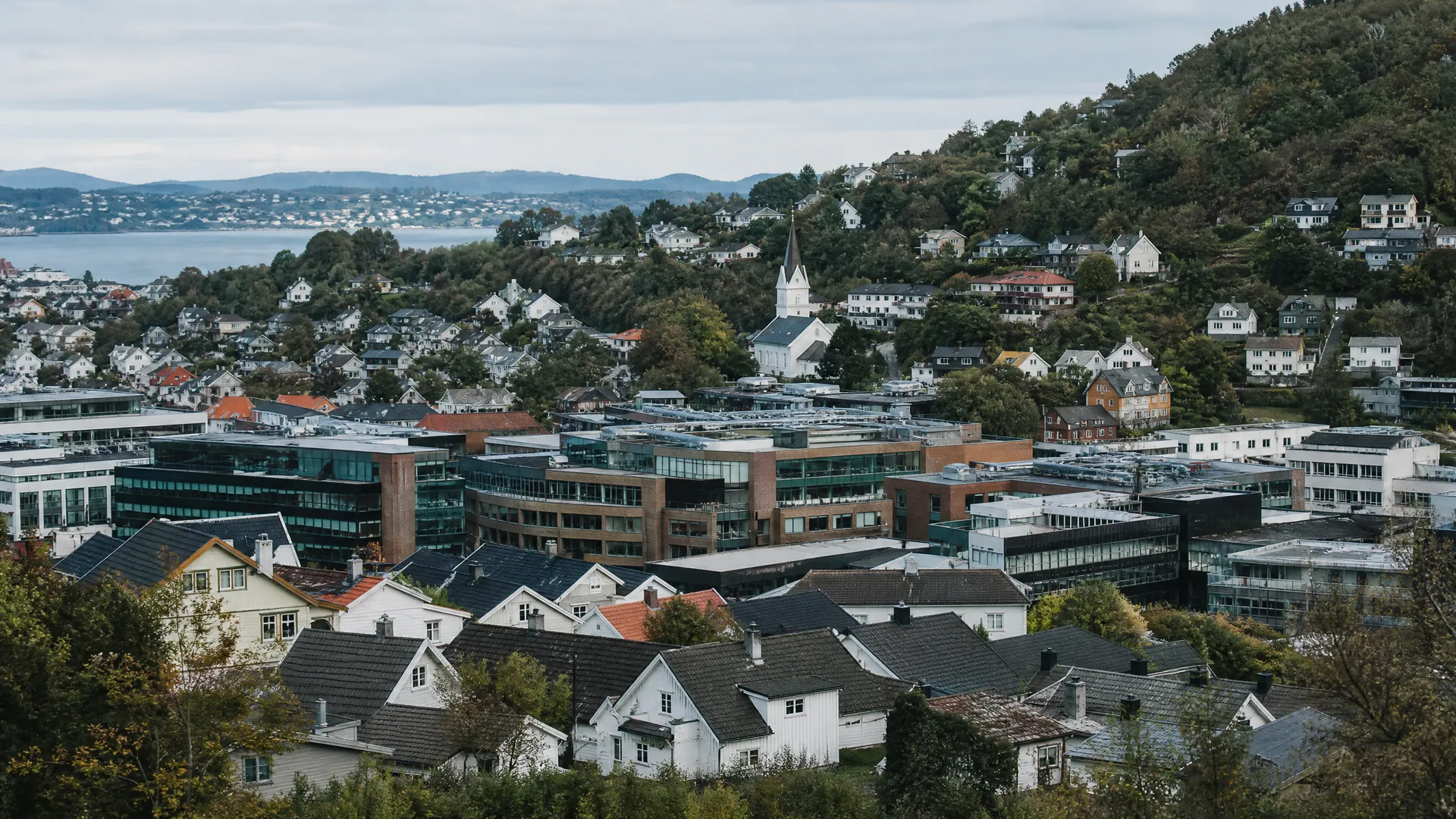 Typisk bebyggelse i Asker