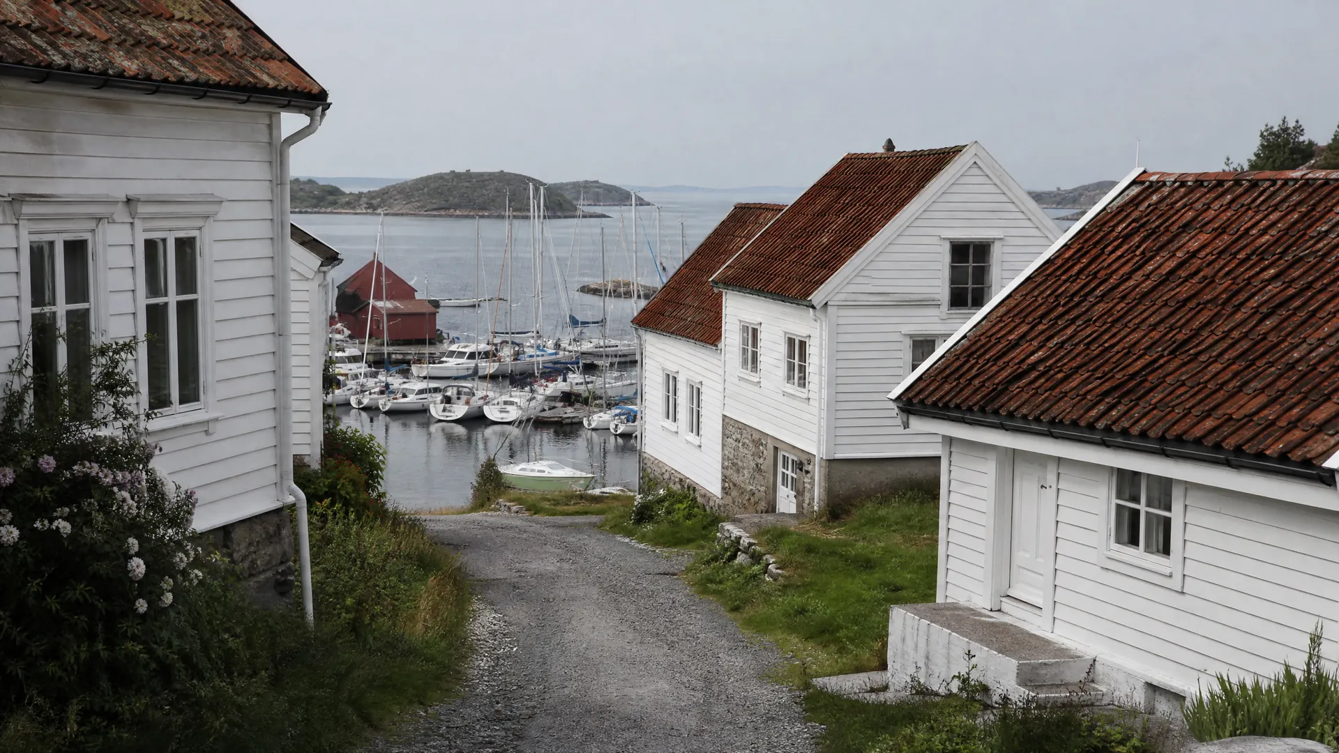 Typisk bebyggelse i Vollen
