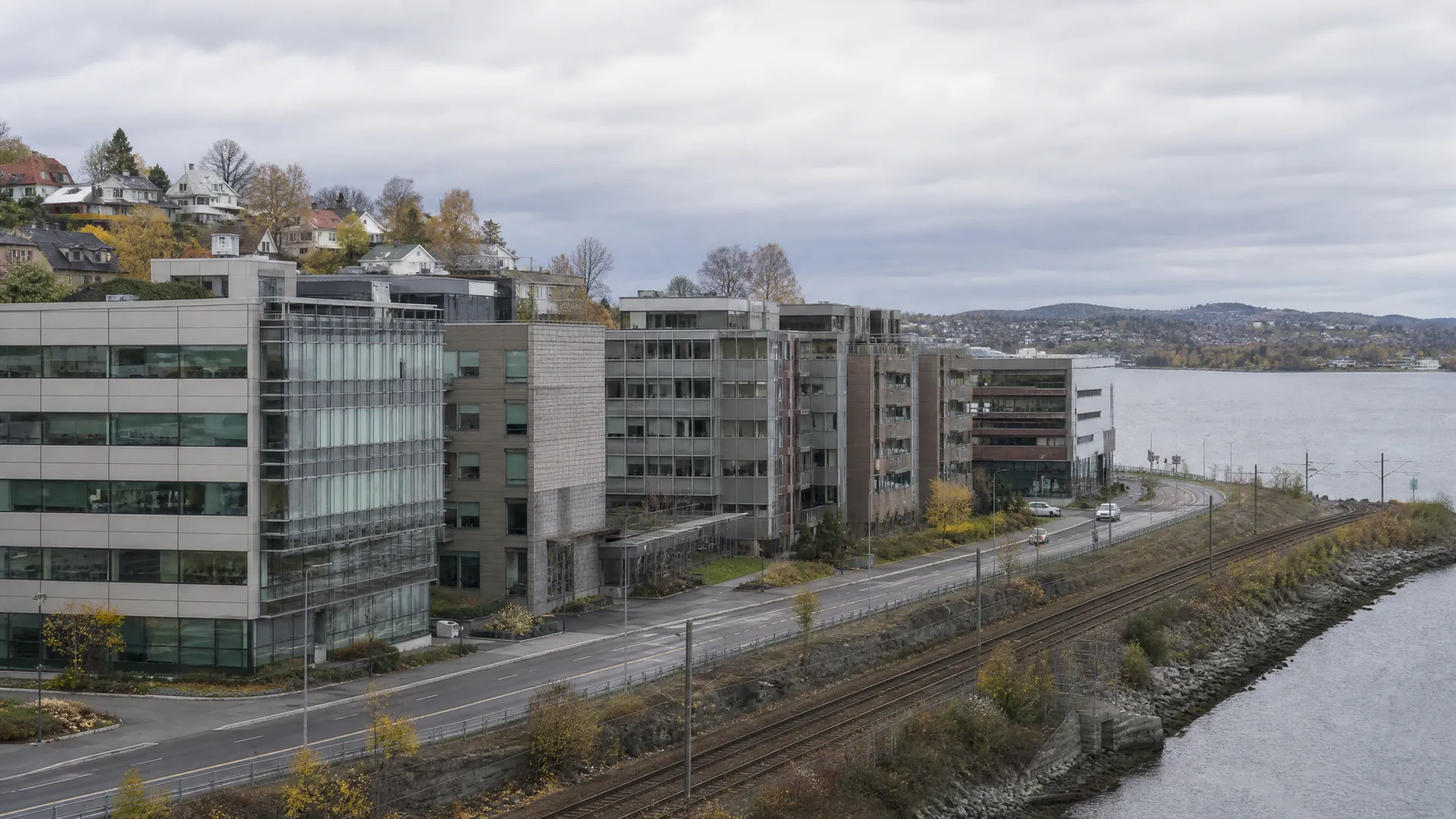 Typisk bebyggelse i Lysaker