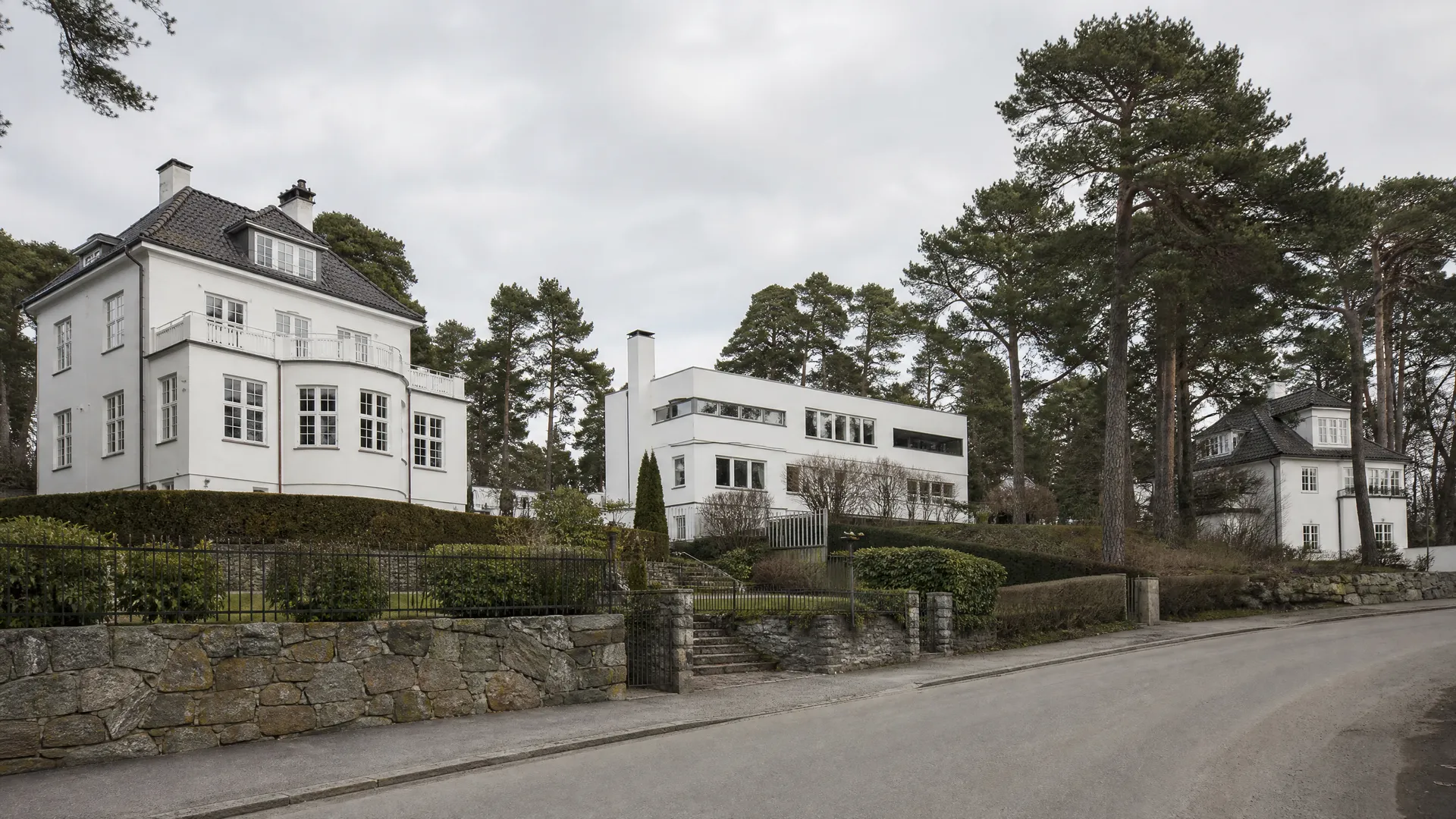 Typisk bebyggelse i Stabekk