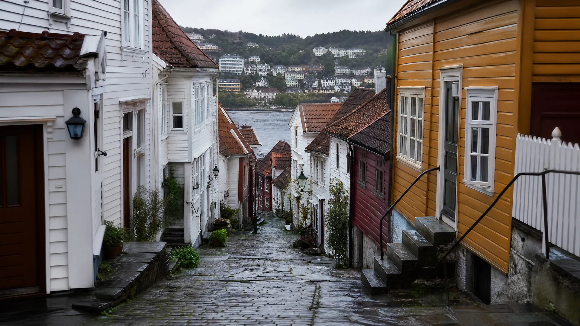 Typisk bebyggelse i Bergenhus