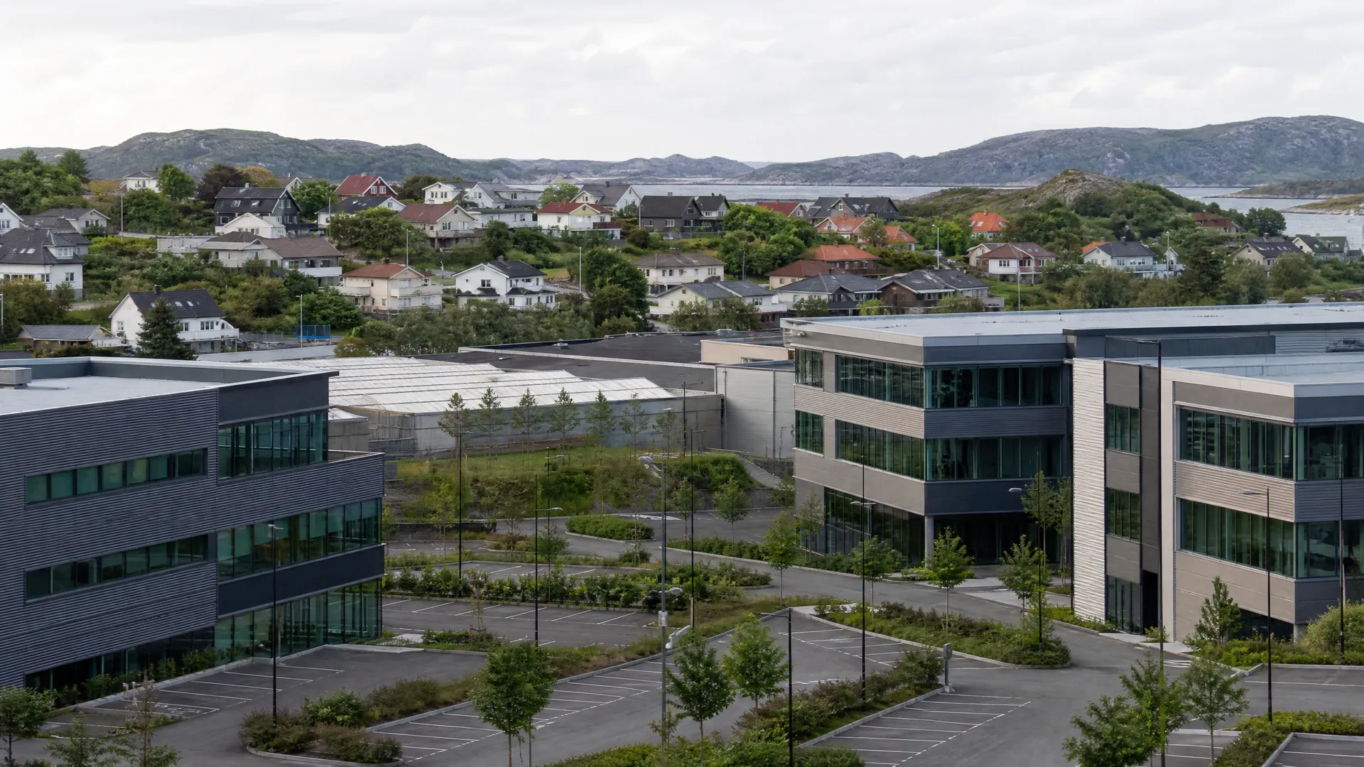 Typisk bebyggelse i Ytrebygda
