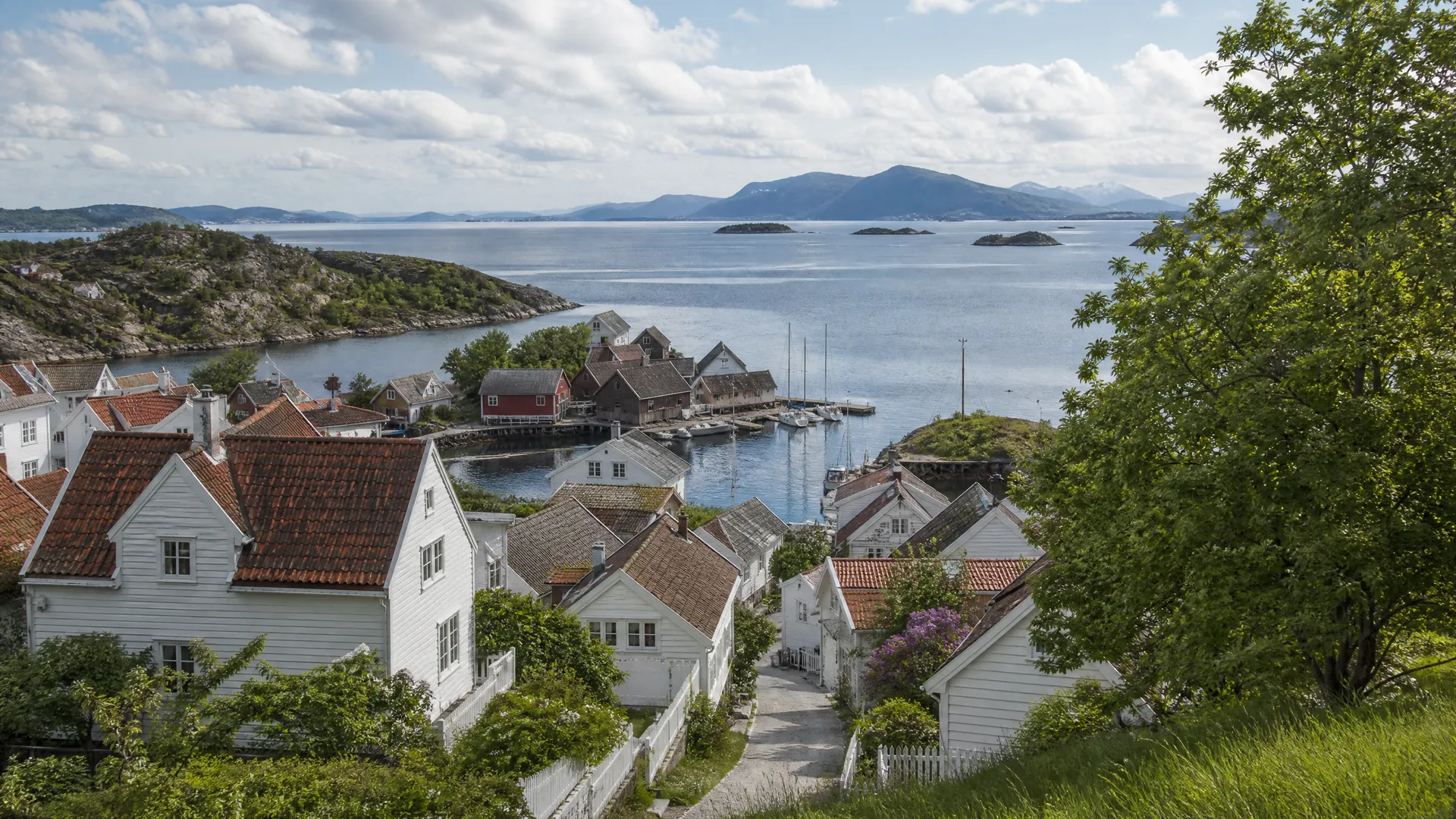 Typisk bebyggelse i Frogn