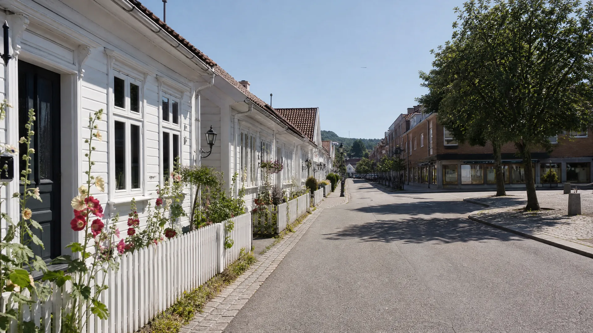 Typisk bebyggelse i Kvadraturen