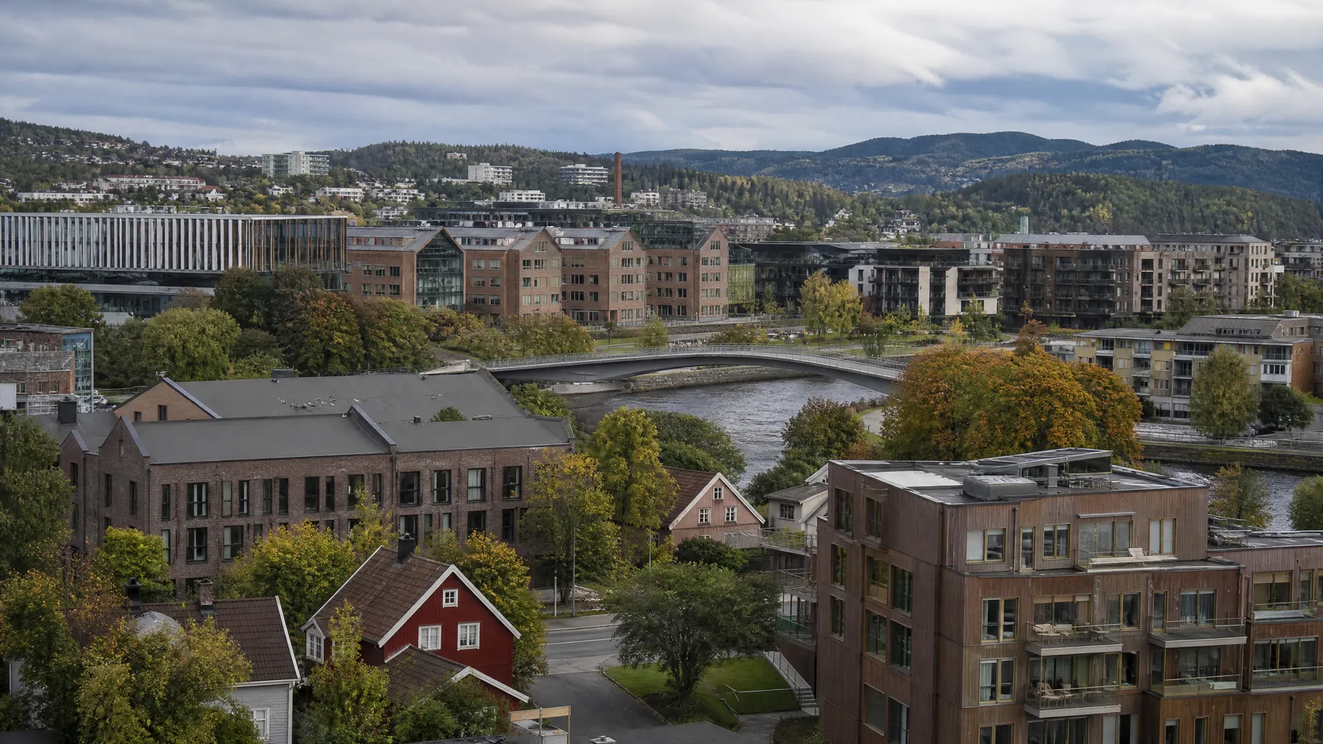 Typisk bebyggelse i Lund