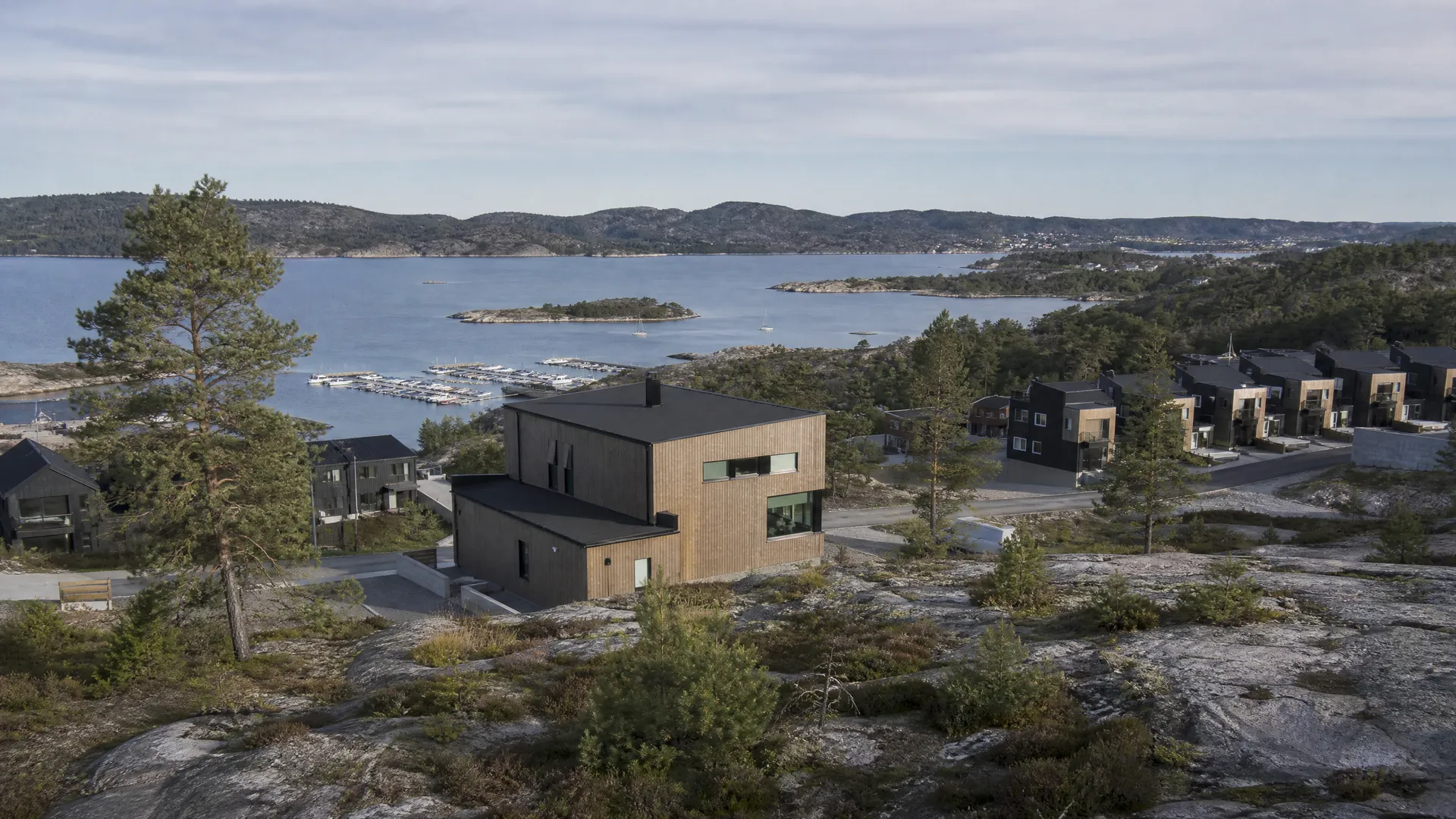 Typisk bebyggelse i Randesund