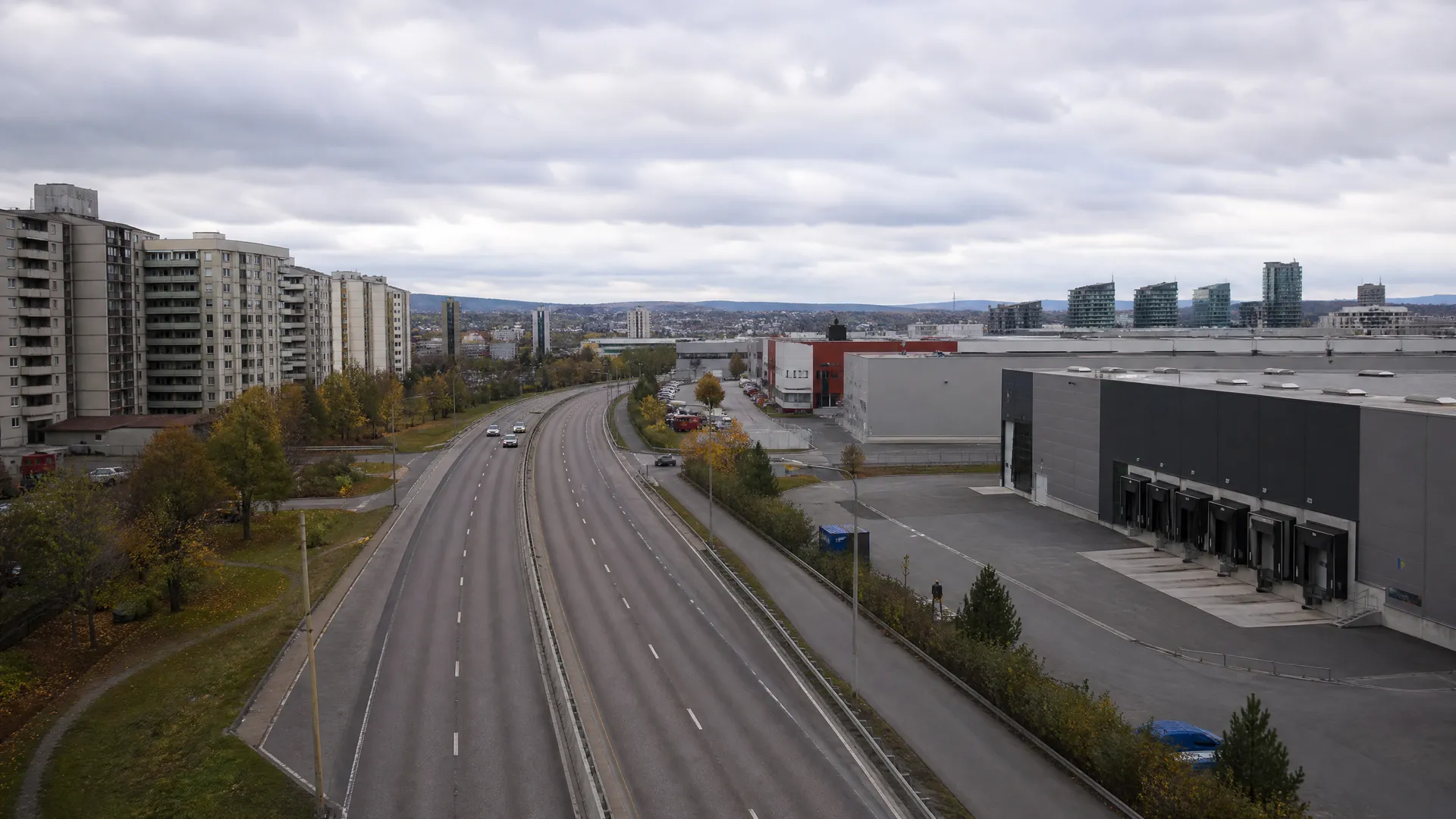 Typisk bebyggelse i Alna