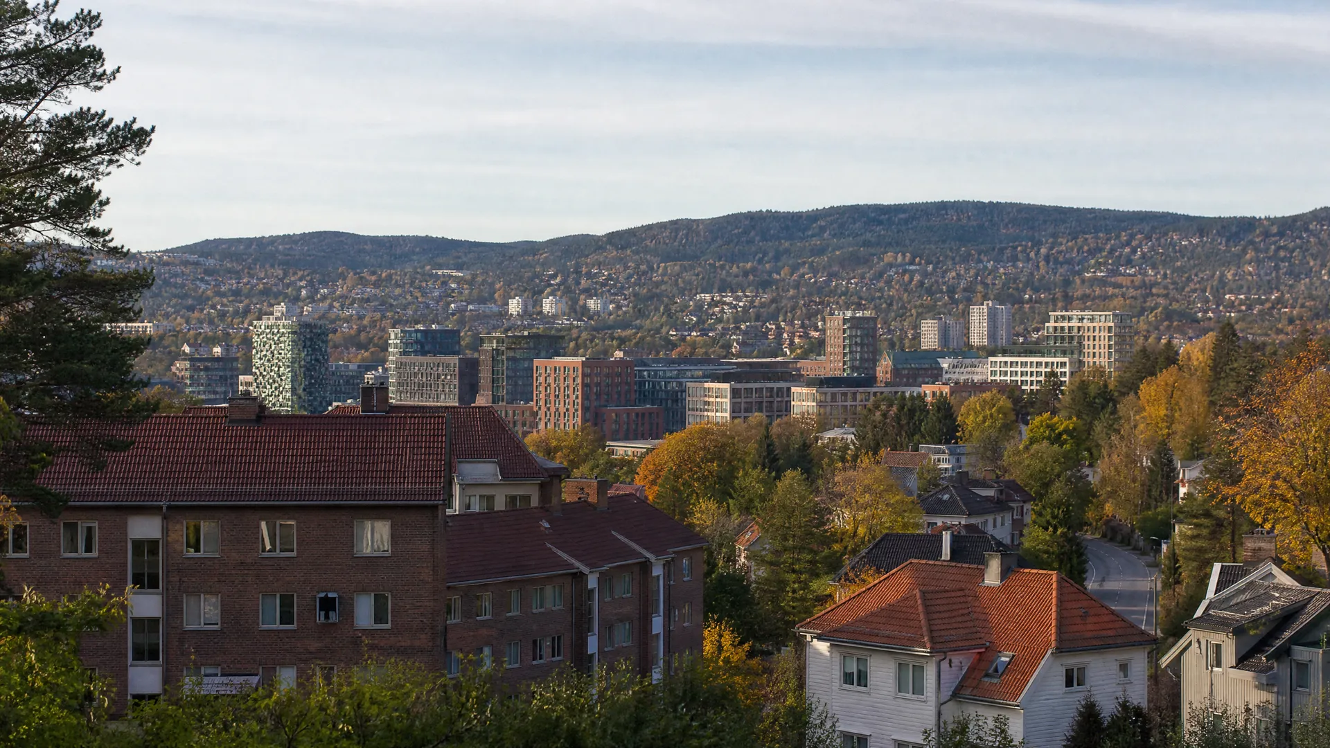 Typisk bebyggelse i Nordre Aker