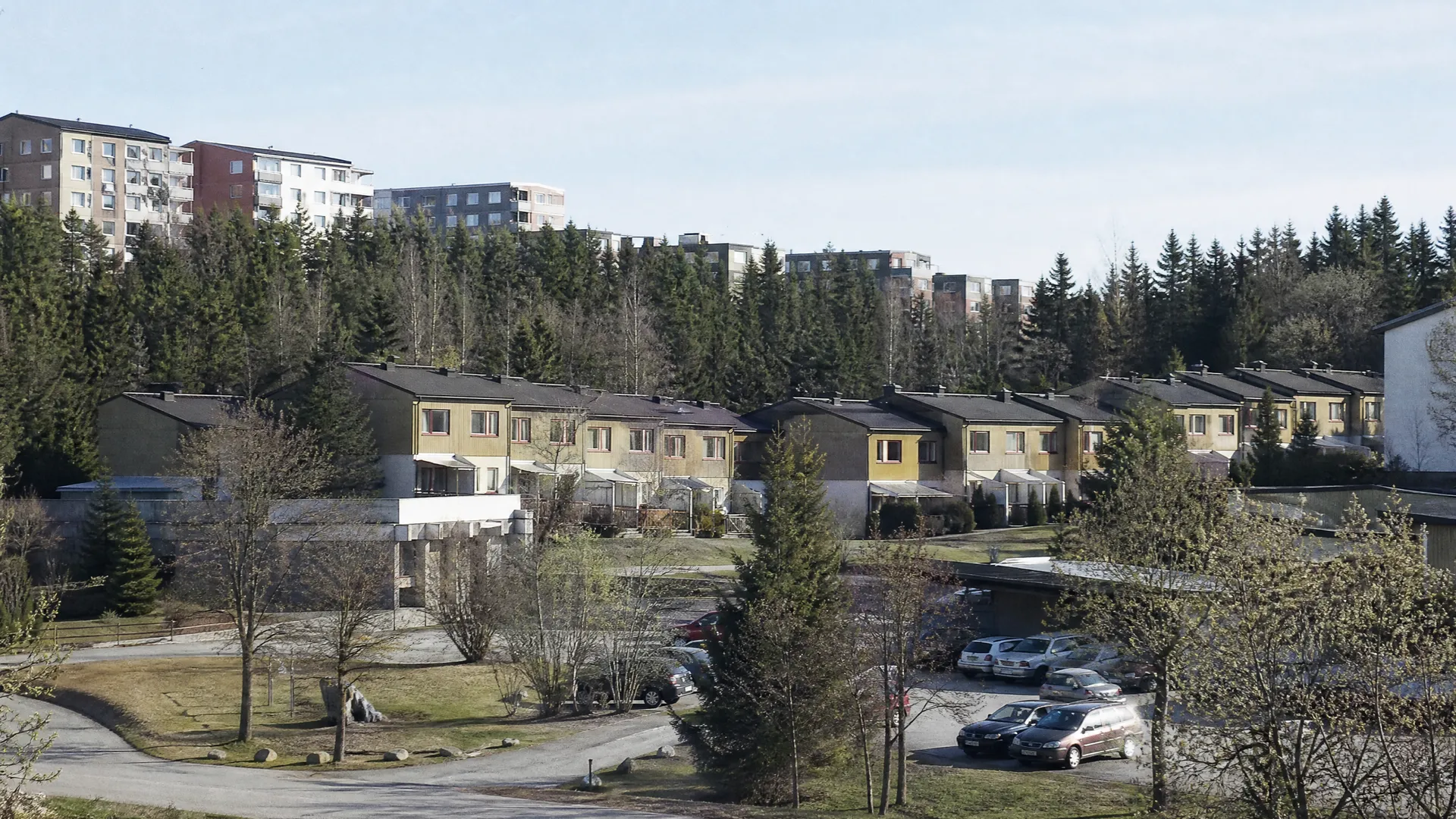 Typisk bebyggelse i Søndre Nordstrand