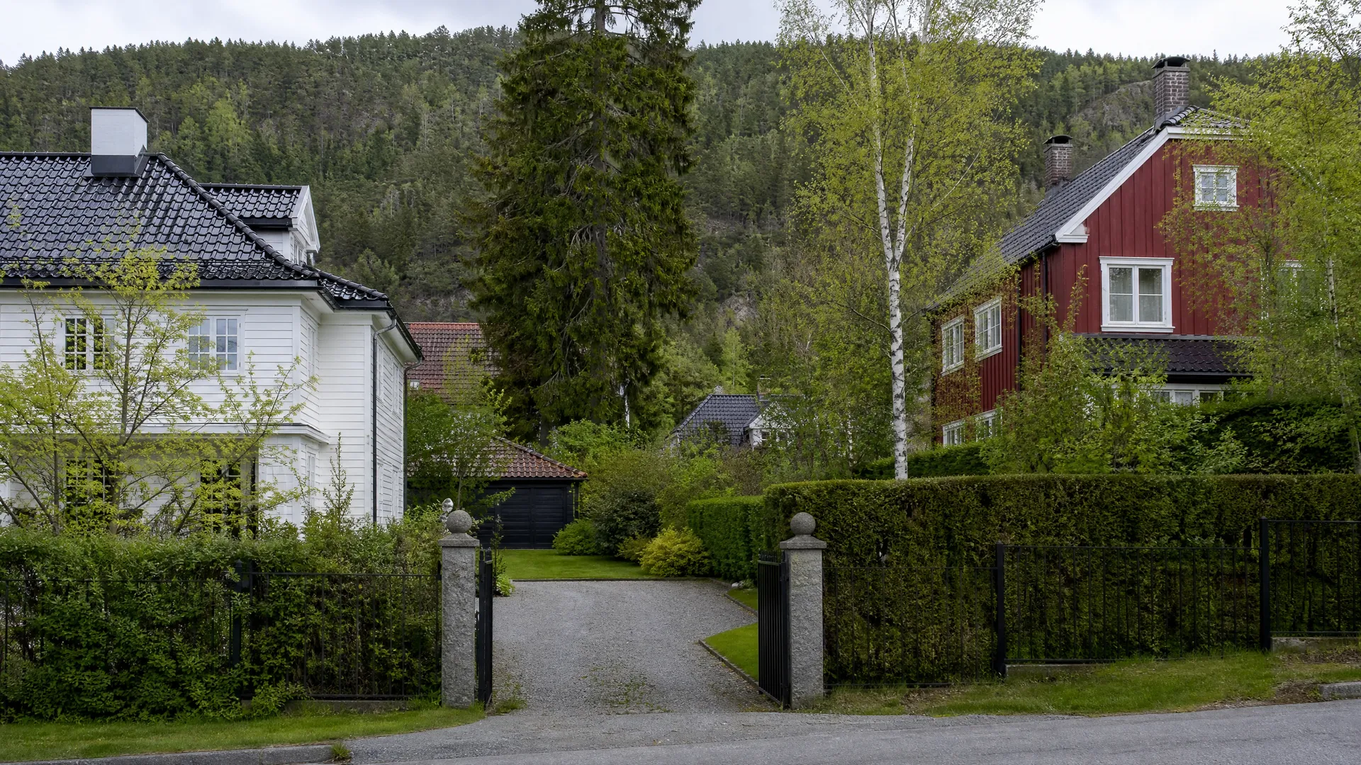 Typisk bebyggelse i Vestre Aker