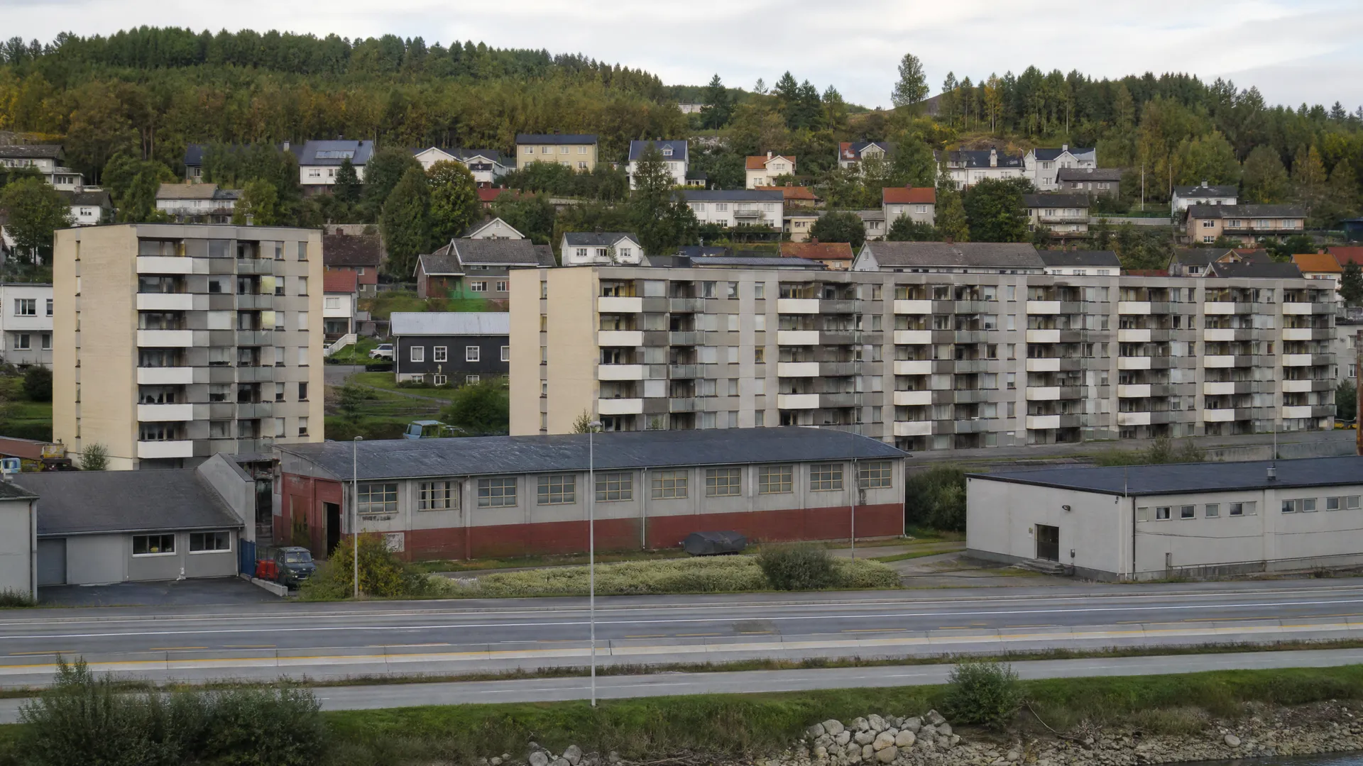 Typisk bebyggelse i Hillevåg