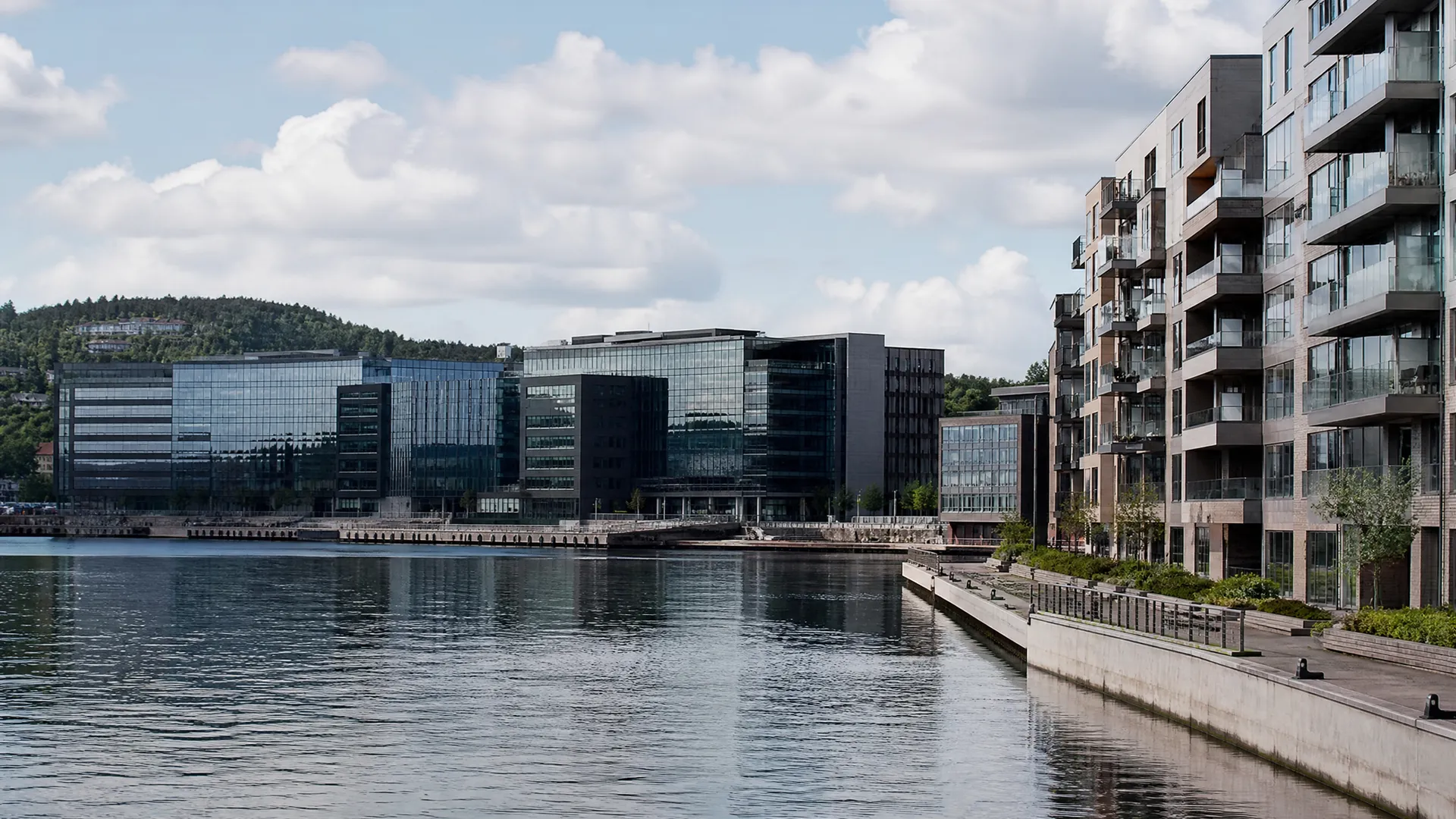 Typisk bebyggelse i Hinna