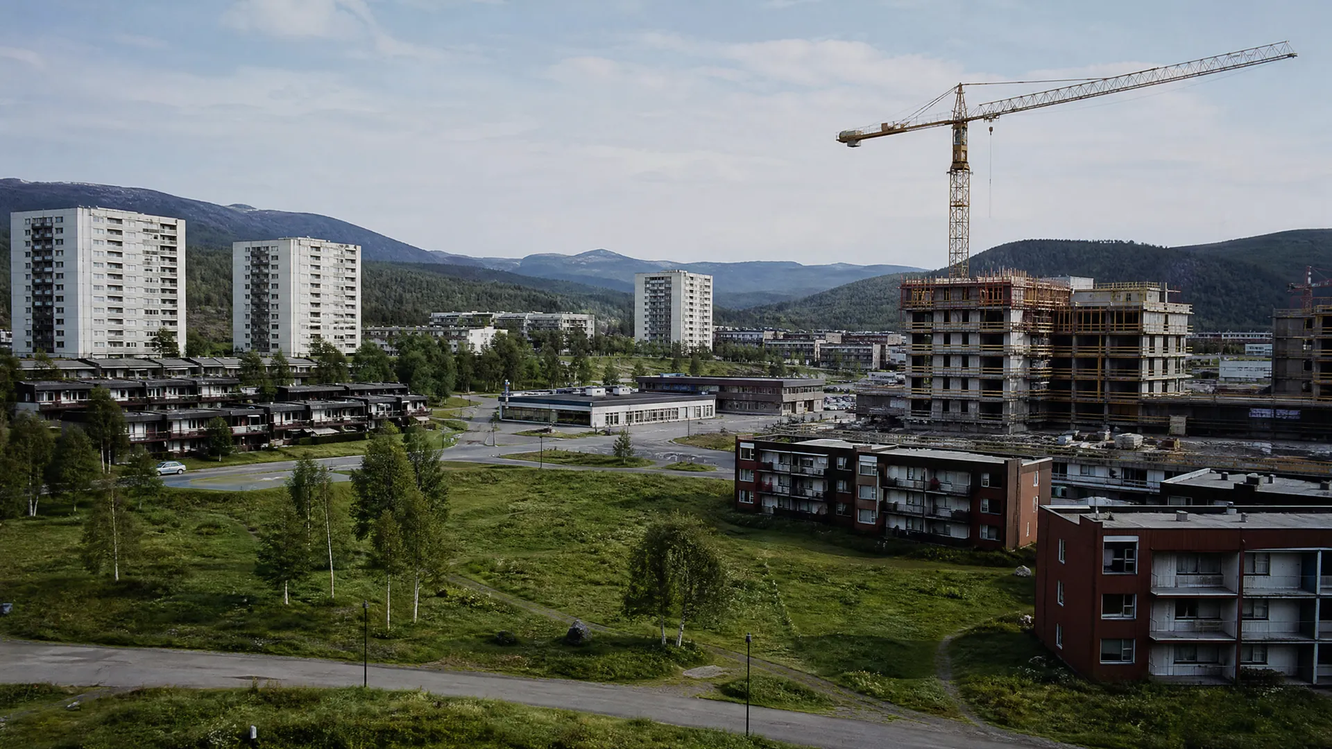 Typisk bebyggelse i Heimdal
