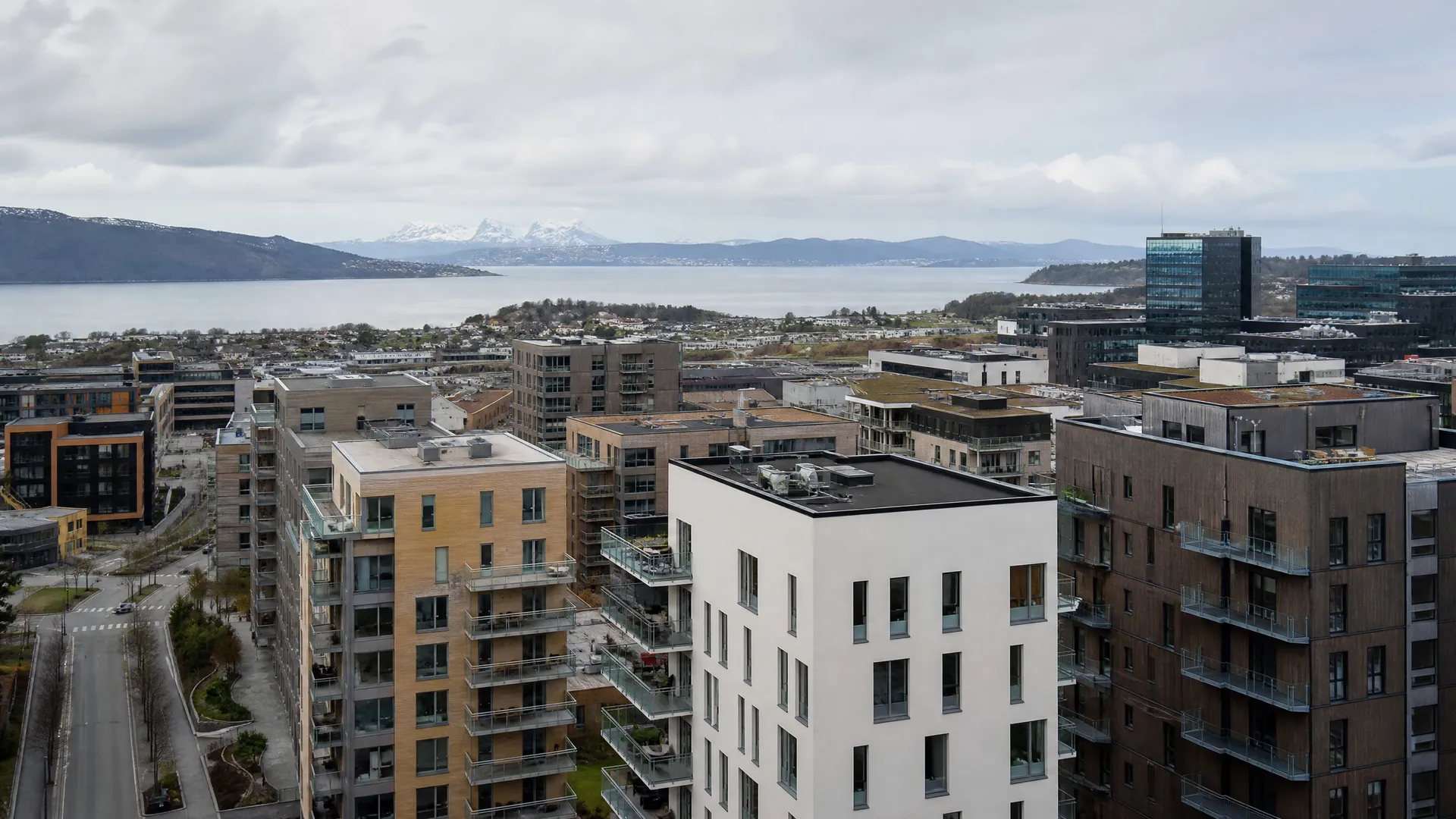 Typisk bebyggelse i Lade